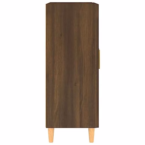 vidaXL Mid-Century Sideboard in Brown, W/D/H: 69.5 x 34 x 90 cm – 5