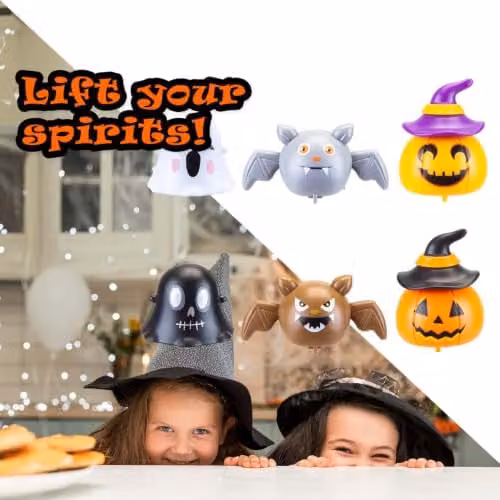 VFM e-Store Halloween Pull Back Friction Toys in Multicolour, 12 Pack – 5