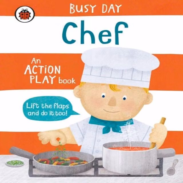 Dan Green Busy Day: Chef Multicolour Board Book