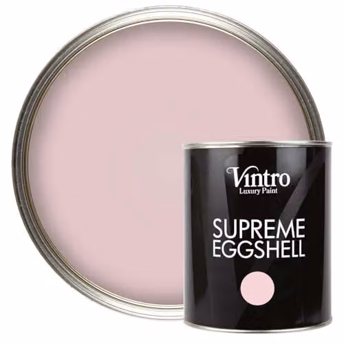 Vintro Satin Furniture Paint for Wood, Trim and Metal, Madame de Pompadour Pink, 1 Litre