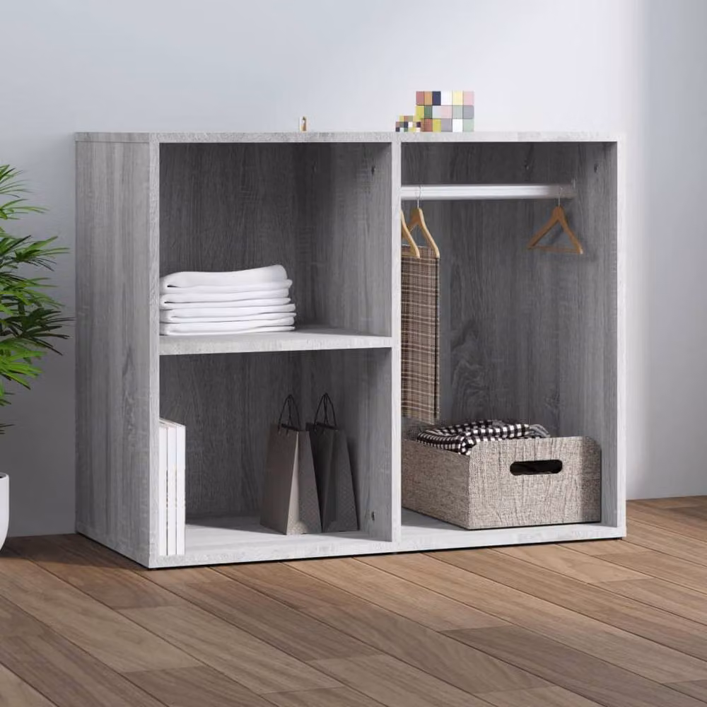Berkfield Home Elegant Dressing Cabinet in Grey Sonoma, W/D/H: 80 x 40 x 65 cm – 2