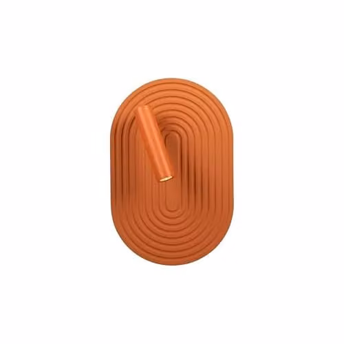 Lucide Carmino LED Wall Light in Terracotta with Warm White 2700K Light