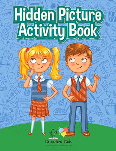 Kreative Kids Hidden Picture Activity Book in Multicolour