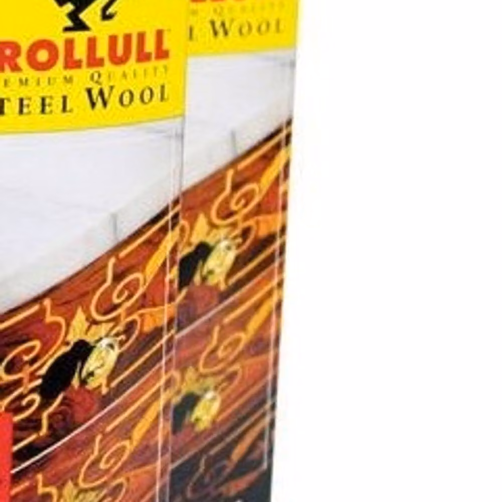 Trollull Grade 4 Stainless Steel Wool Rolls in Silver – 2