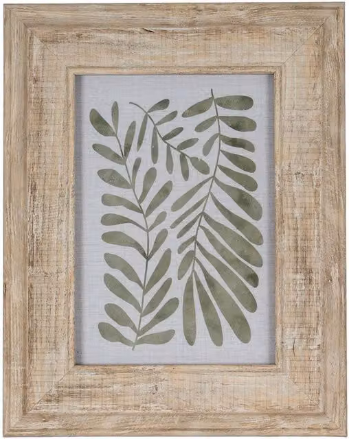 Lemon Pavilion Skye Single Rectangular Wood Photo Frame in Light Brown, 5x7 inch