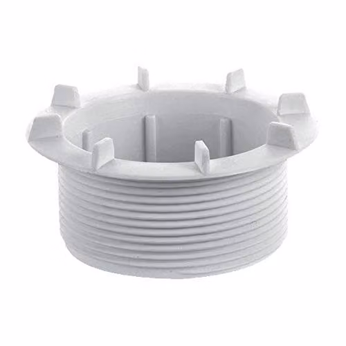 McAlpine Long Waste for 90mm Shower Traps, White, ST90W/BODY-L