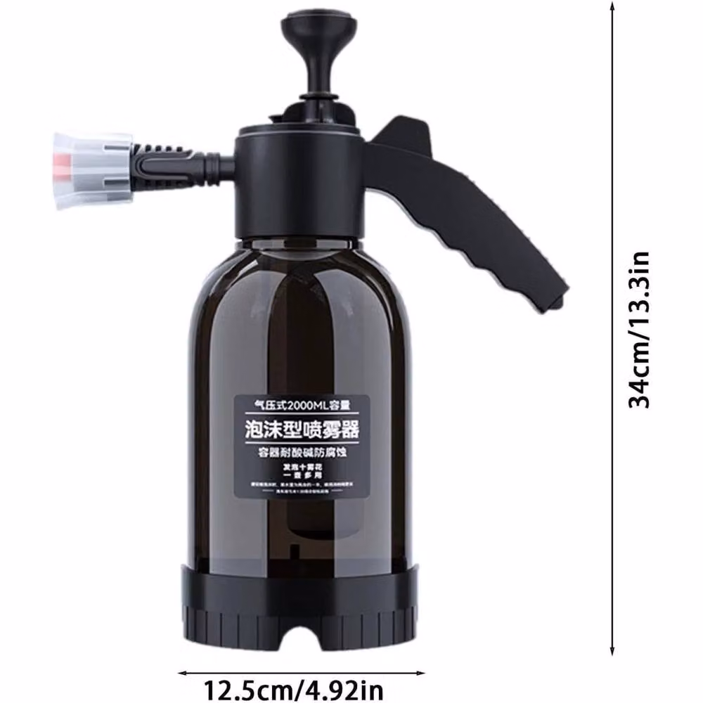 Nordara Car Wash Hand Pump Snow Foam Sprayer Bottle in Black – 2