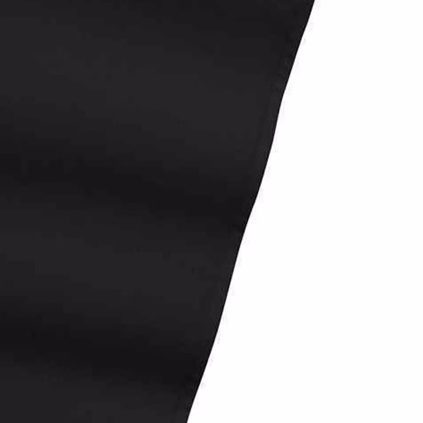 Westford Mill Plain Black Cotton Tea Towel with Hanging Loop – 2