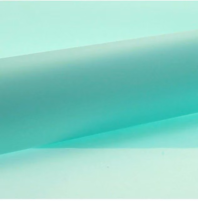 KDMD Duck Egg Blue Frosted Plastic Film, W: 80 cm x L: 50 m