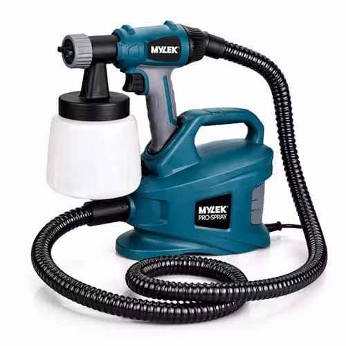 Mylek PRO-Spray 700W Electric Paint Sprayer Gun Kit with Adjustable Spray Pattern and Variable Flow, Green – 2
