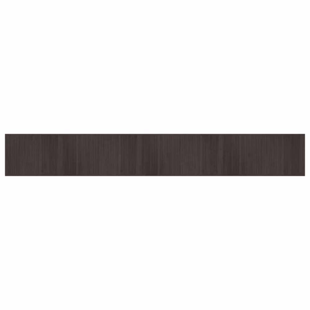 Berkfield Home Rectangular Bamboo Rug in Brown, W: 70 cm, L: 500 cm – 3