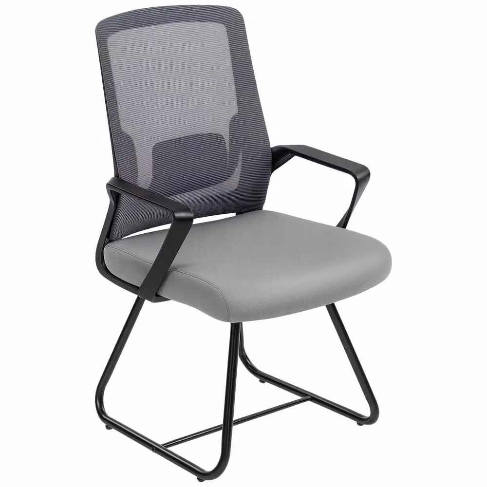 Rolipo Mesh Meeting Office Chair with Lumbar Support in Dark Grey – 2