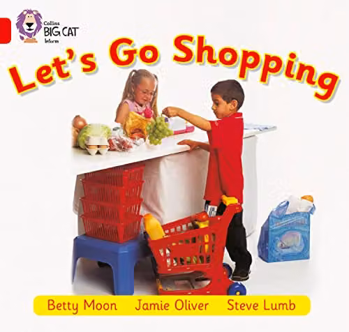 Collins Big Cat Let's Go Shopping Non-Fiction Book, Multicolour