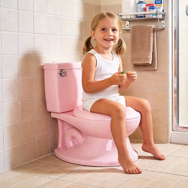 Kidkid Interactive Flush Potty for Toddlers in Pink