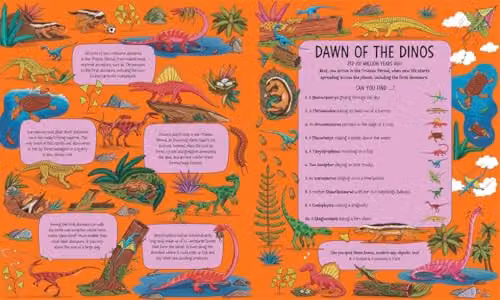 The Great Big Dinosaur Search Book by Buster Books, Multicolour Paper Book – 2