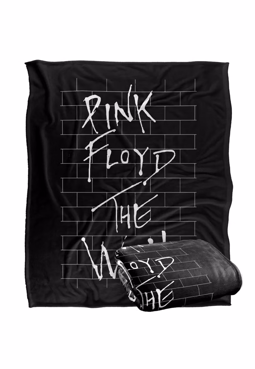 LOGOVISION Pink Floyd Roger Waters The Wall Super Soft Fleece Throw Blanket, White, W/D/H: 152 x 127 cm – 7
