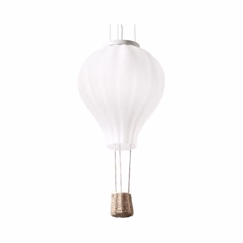 Netlighting Dream Big White Decorative Air Balloon Pendant Light with E27 Bulb Holder