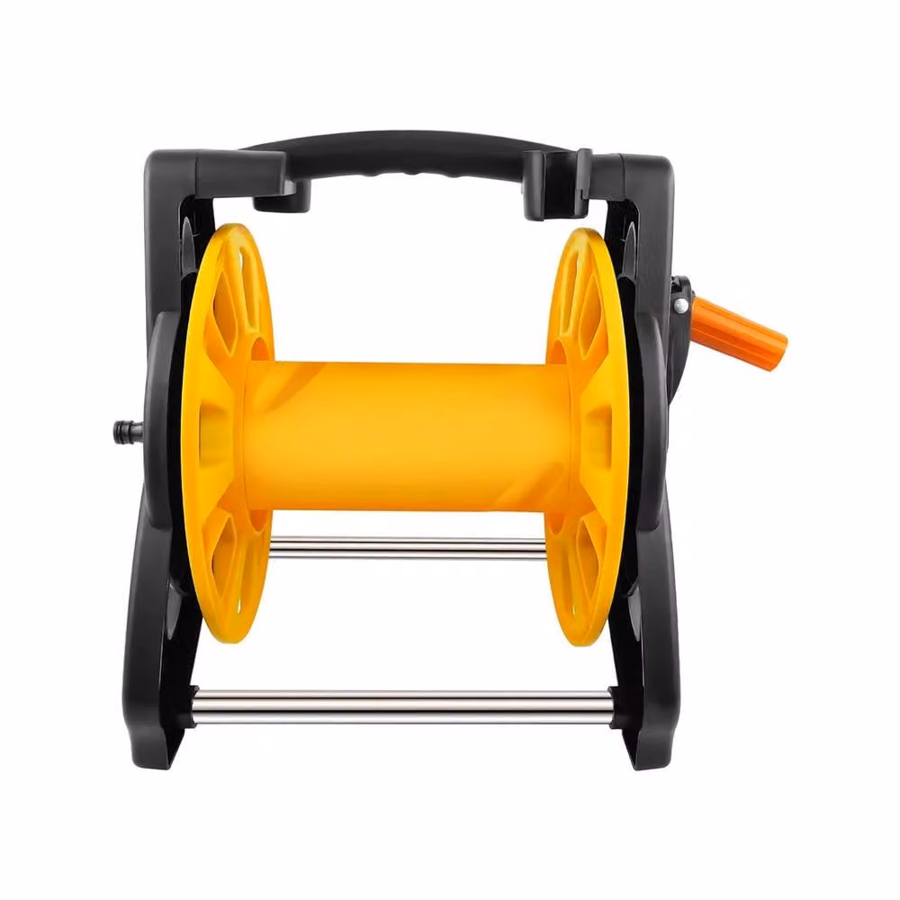 SPETLEK Portable Garden Hose Reel Trolley with 25m Water Pipe in Yellow – 2