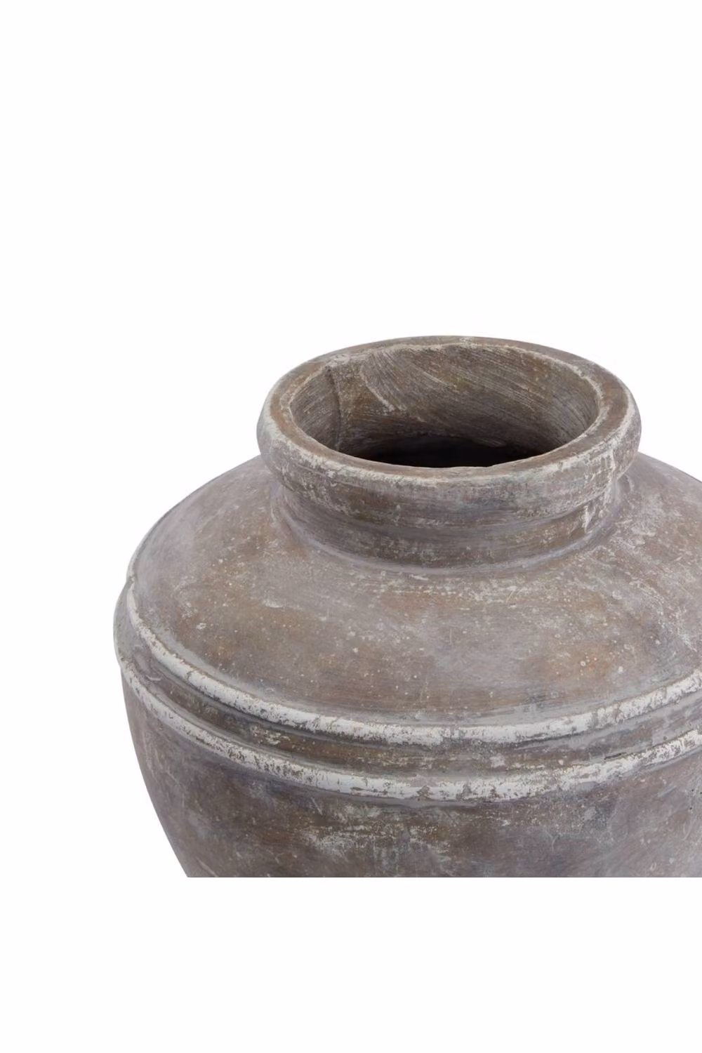 KDMD Siena Brown Ceramic Rustic Urn-Style Decorative Tabletop Vase – 2