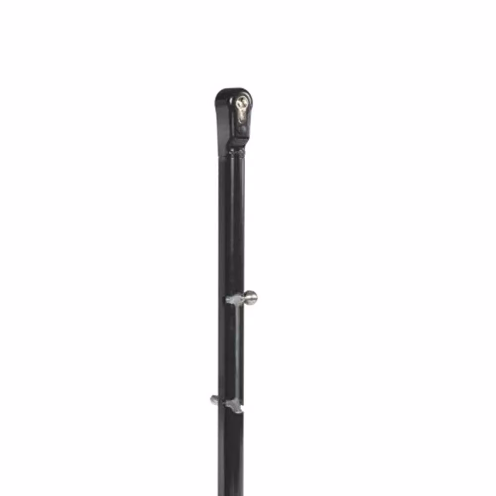 Locinox Lockable Drop Bolt for Ready Made Gates, Black RAL 9005 – 2