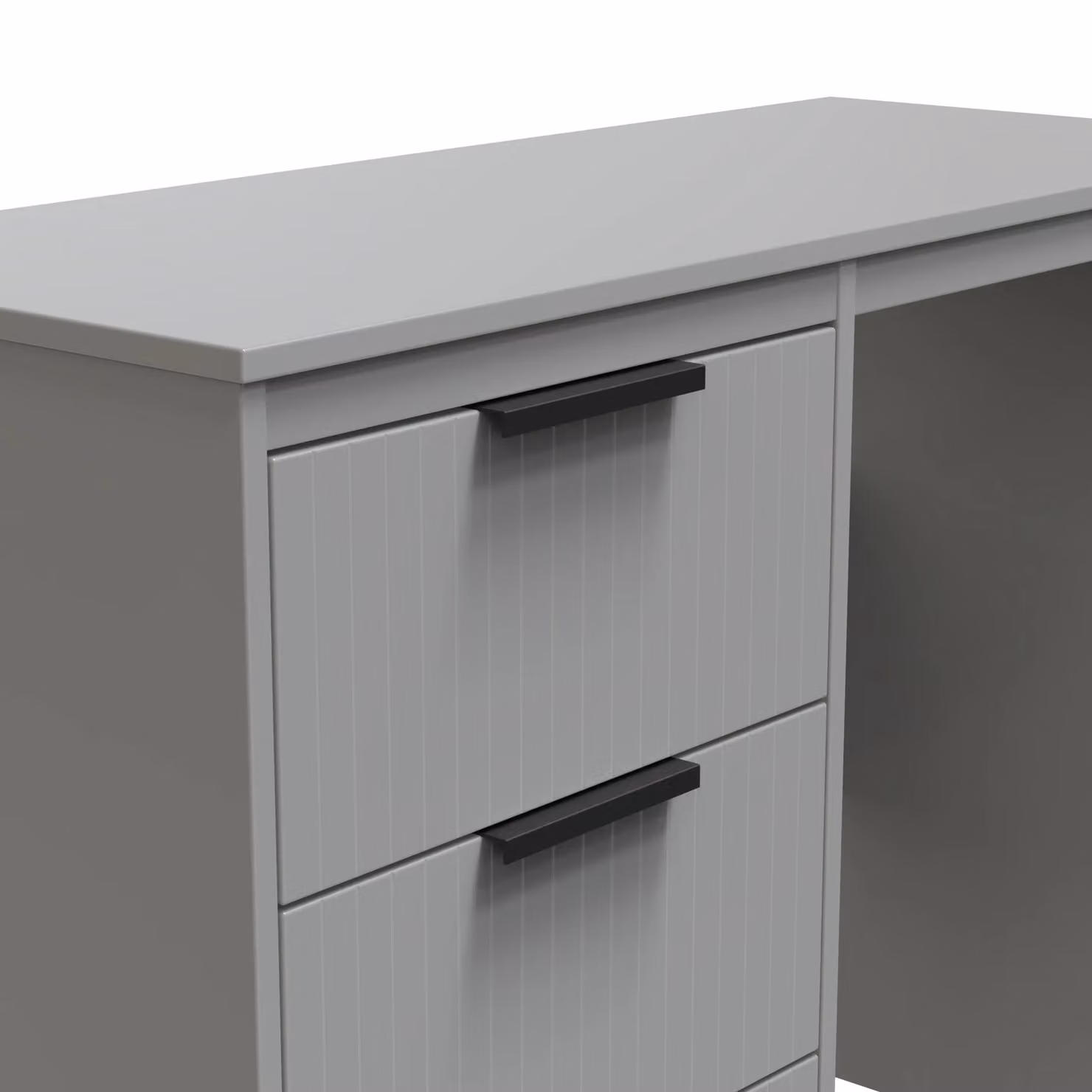 Ready Assembled 2 U Denver 3 Drawer Vanity in Grey – 3