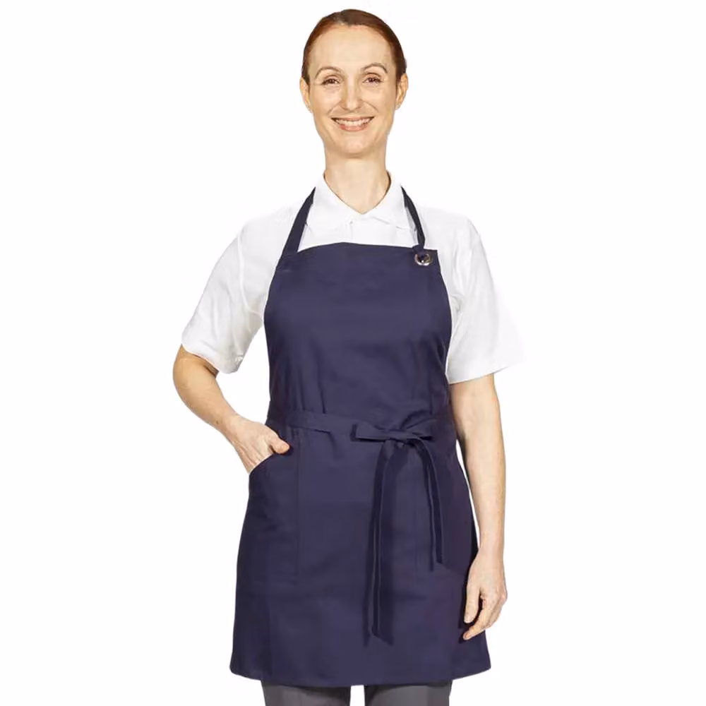 Dennys Cotton Canvas Apron in Blue – 2