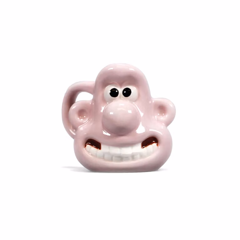 Wallace & Gromit Espresso Shaped Mug, Multicolour