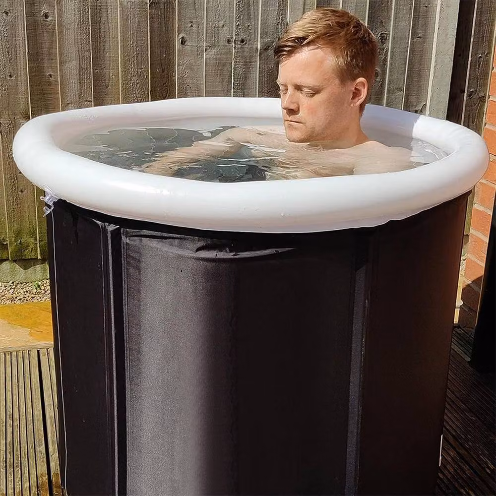 SPETLEK Large Portable Ice Bath Tub for Cold Plunge Therapy and Recovery, W/D/H: 80 x 80 x 75 cm – 3
