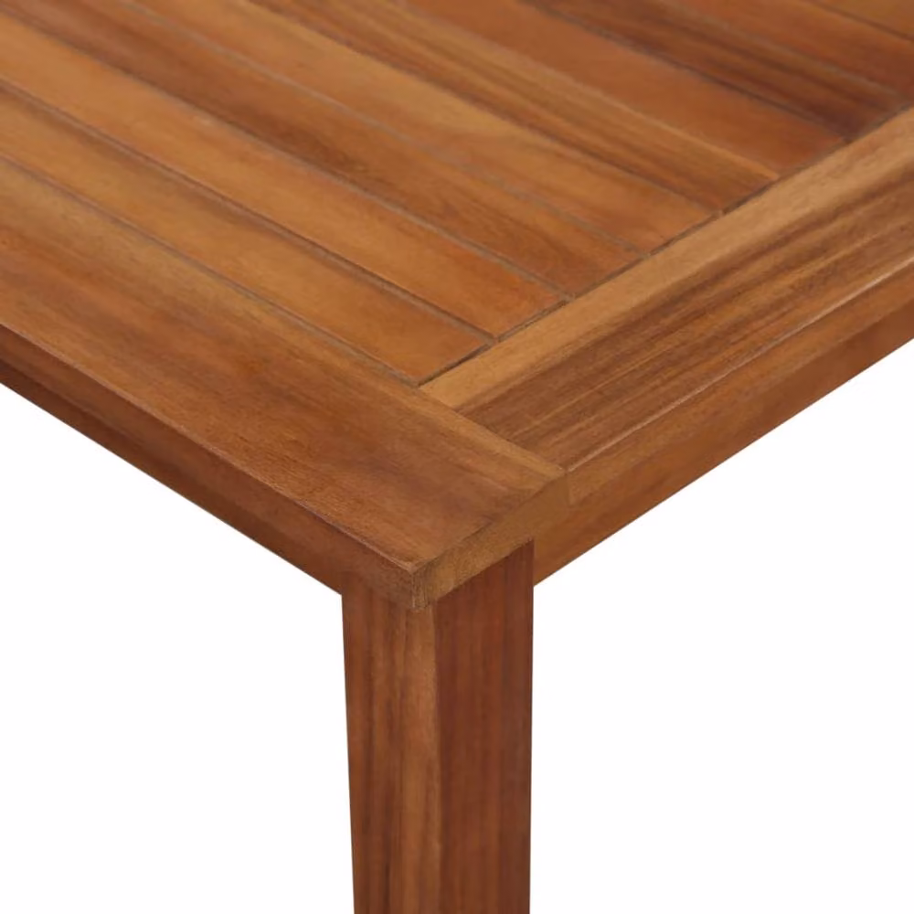 Berkfield Home Garden Table in Brown Solid Acacia Wood, W/D/H: 200 x 100 x 74 cm – 2