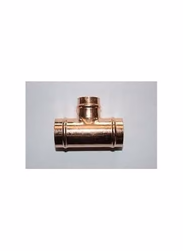 PrimaPlus Copper Solder Ring Reduced Tee, Bronze/Brown, 35 x 35 x 28 mm – 2