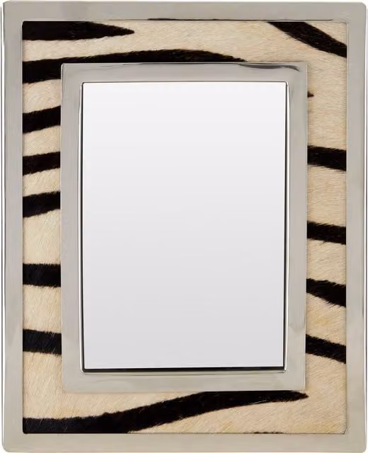 Orsina Kensington Townhouse Zebra Design Single Rectangular Photo Frame, Black and Multicolour, 12.7 x 17.78 cm