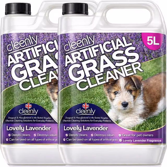 Cleenly Artificial Grass Cleaner with Lovely Lavender Fragrance, 10kg