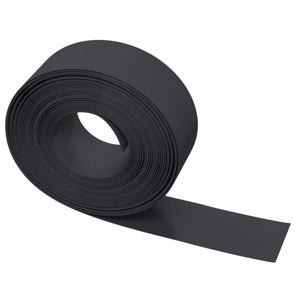 Berkfield Home Garden Edgings, 2 Pack, Black Polyethylene, 10 m Length, 20 cm Height – 4