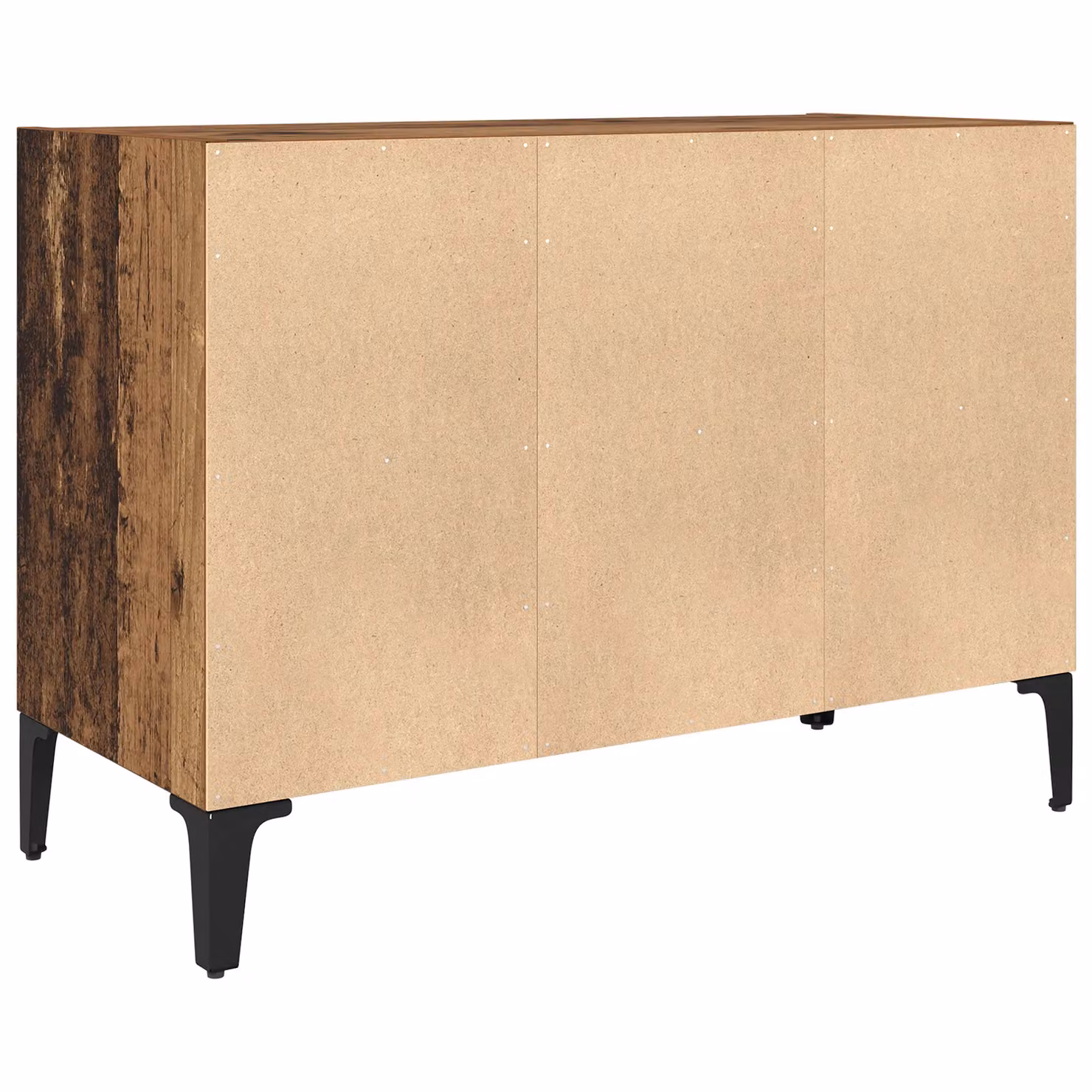 Berkfield Home Rustic Entertainment Unit in Brown Wood and MDF – 4