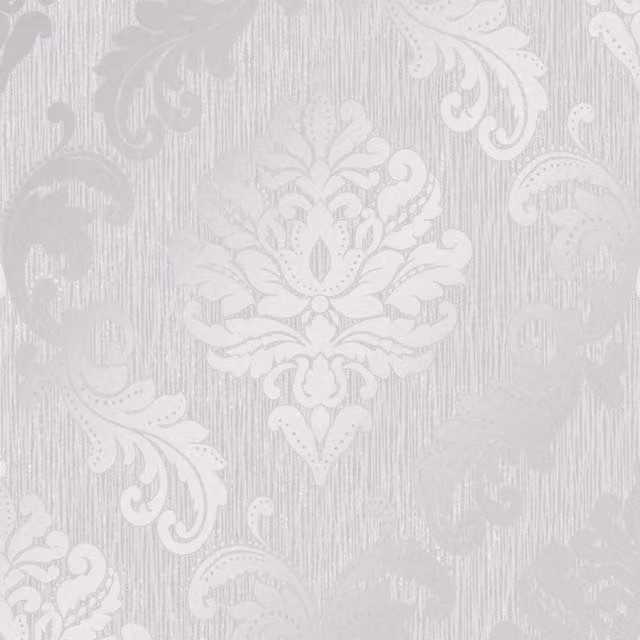 I Love Wallpaper Abstract Geometric Glamour Wallpaper in Grey and Silver