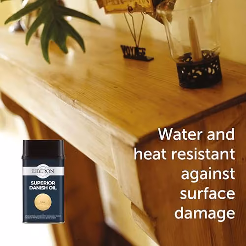 Liberon Superior Danish Oil, Transparent, 2.5 l – 4