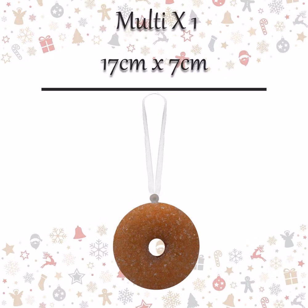 VFM e-Store Christmas Doughnut Hanging Decoration, Multicolour – 2
