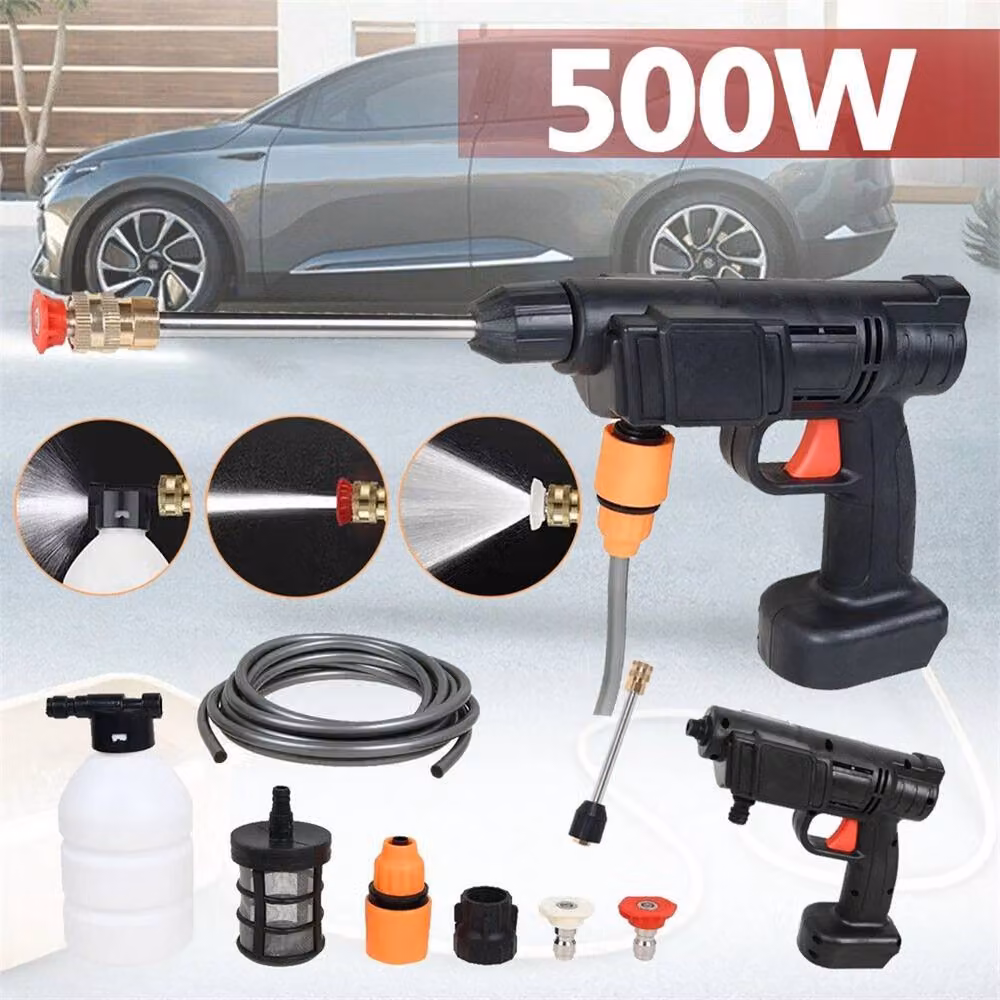 SPETLEK Cordless Electric Portable Pressure Washer in Black – 5