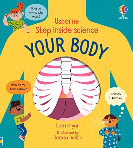 Usborne Step Inside Science: Your Body: Human Body Multicolour Paper Book – 1