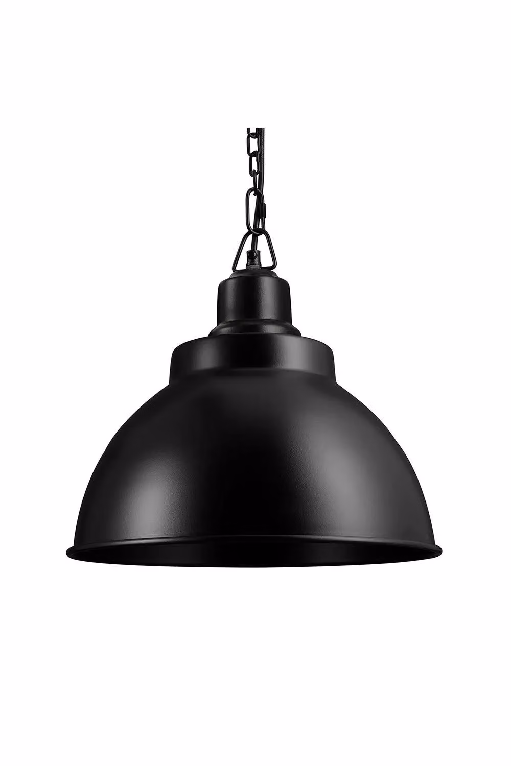 Industville Brooklyn Dome Pendant Light in Black – 2