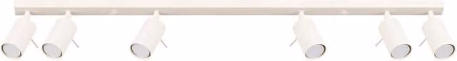 Sollux Lighting modern adjustable ceiling lamp in beige, W/D/H: 117 x 17 x 6 cm