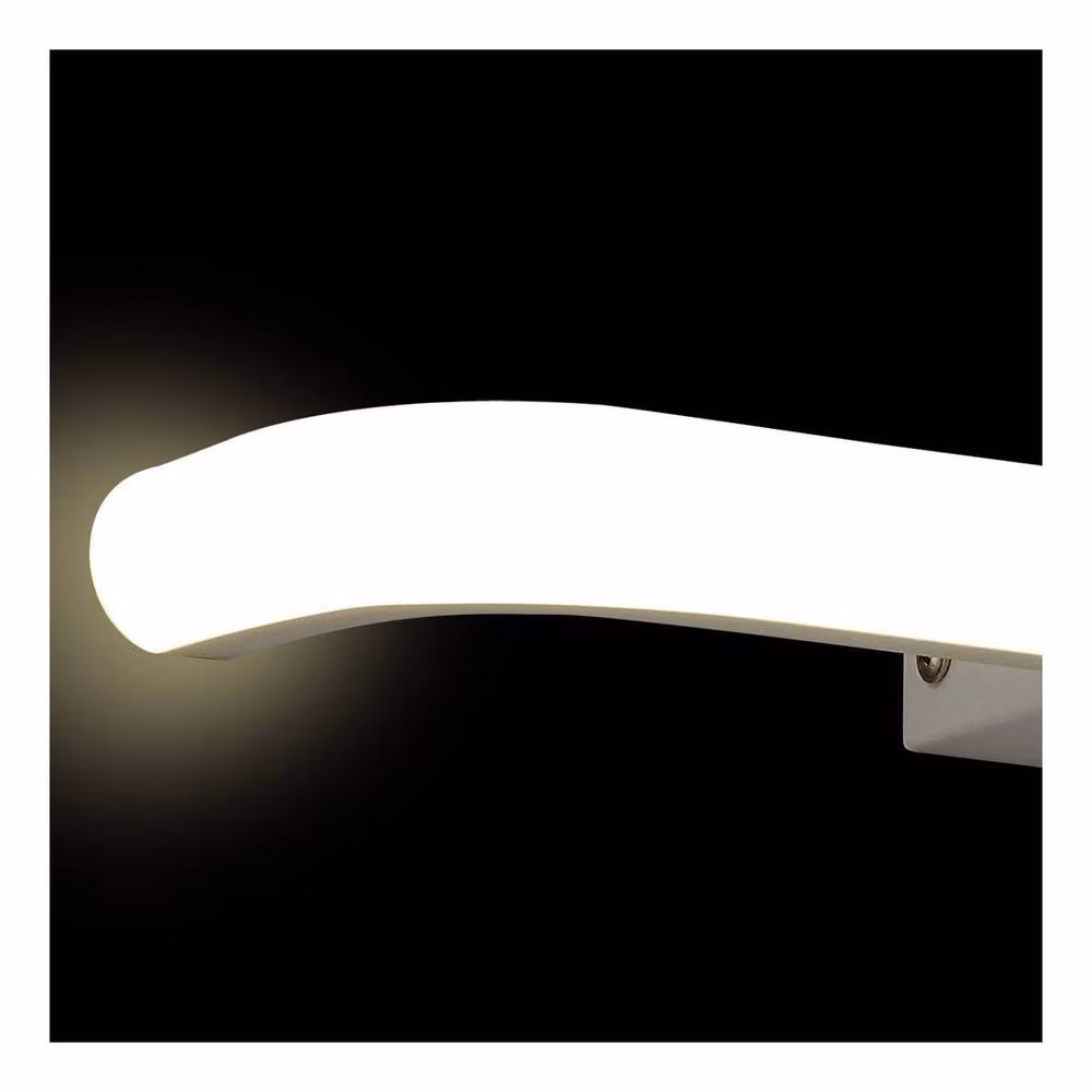 Netlighting Tenerife Wall Lamp Shelf with USB Socket, 8W LED, 3000K, 640lm, White – 5