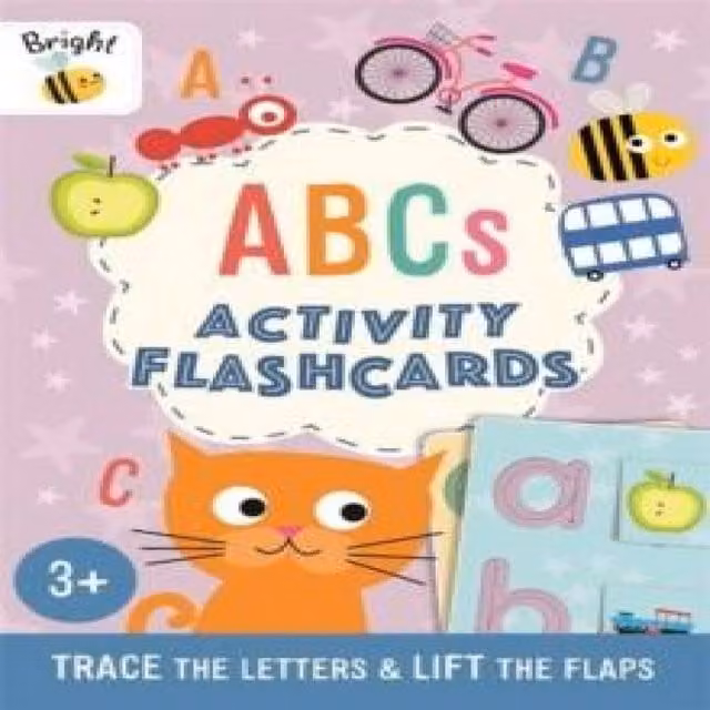 Autumn Publishing ABCs Activity Flashcards Multicolour Postcard Book