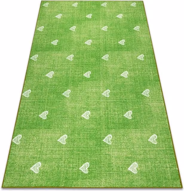 RugsX Green Kids Motif Rug, W: 100 cm, L: 200 cm – 1