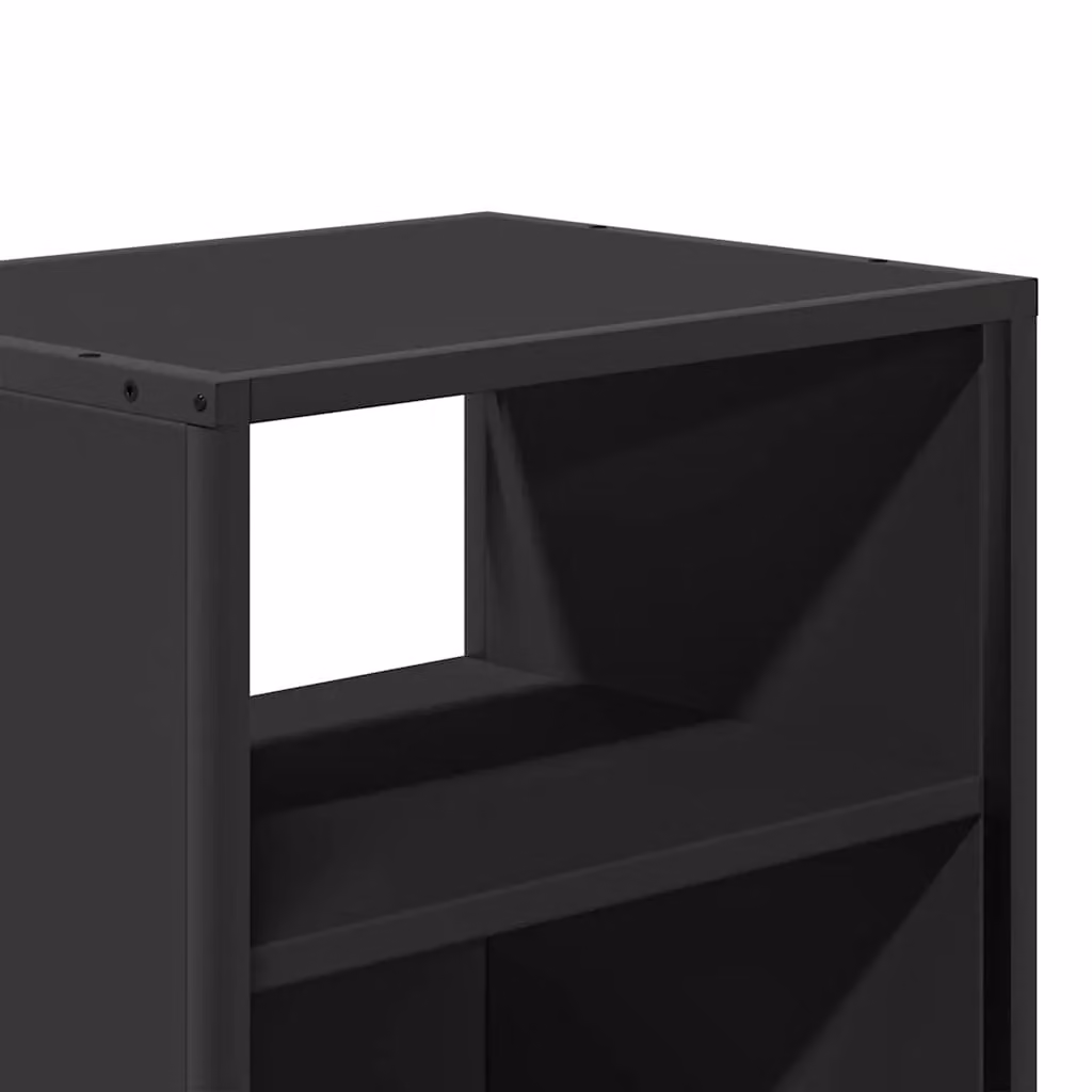 Berkfield Home Wall-mounted Bedside Cabinets, 2 Pack, Black, W: 40 cm, D: 31 cm, H: 39.5 cm – 7