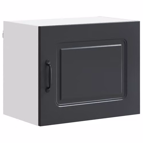 vidaXL Kalmar Dishwasher Panels, 2 Pieces, Black Matt Engineered Wood – 2