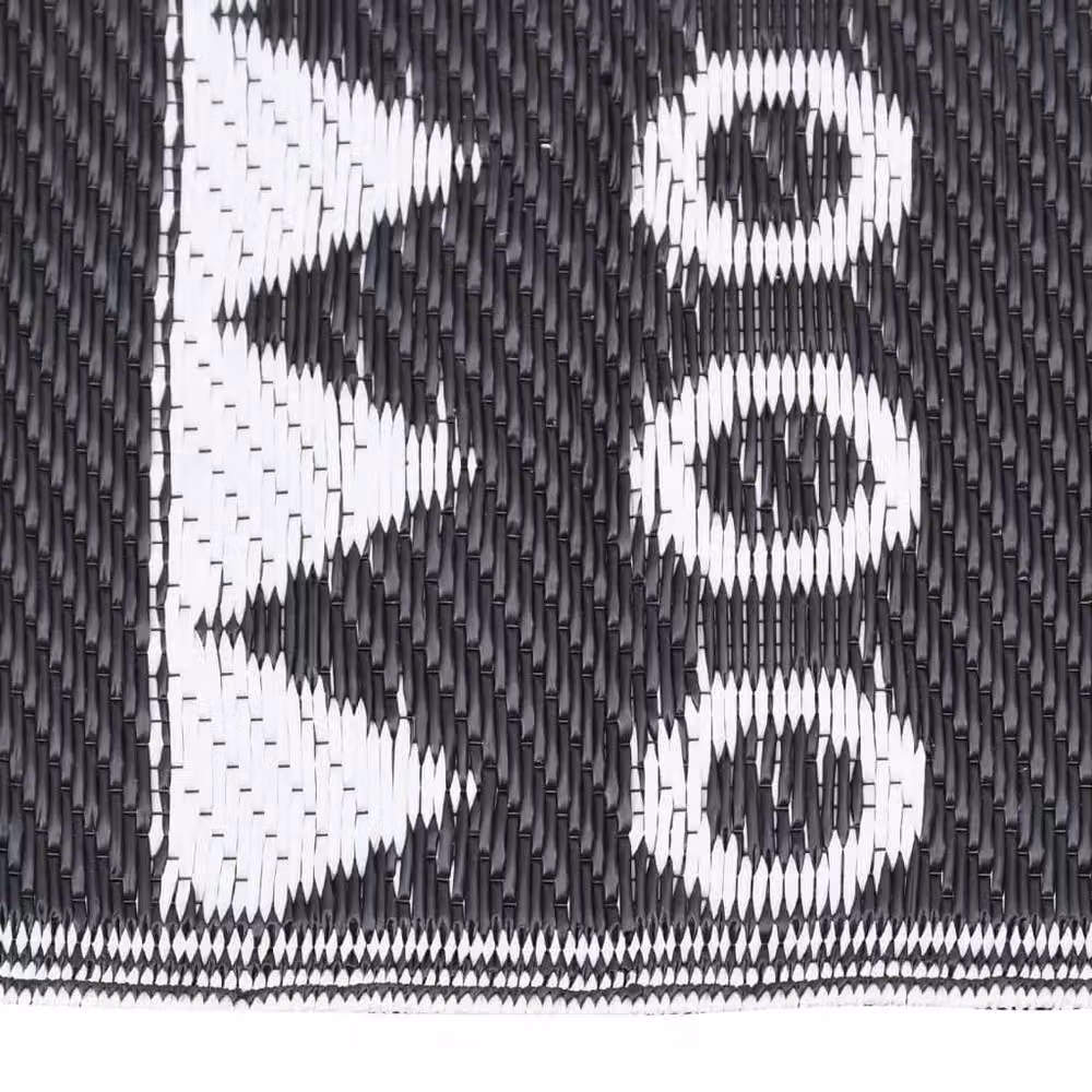 Berkfield Home Black Ethnic Outdoor Rug, W/D: 190 x 290 cm – 3