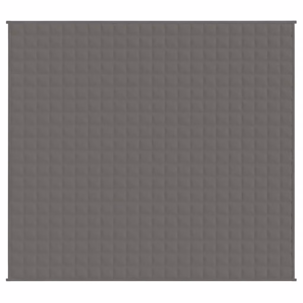 Berkfield Home Grey Weighted Blanket for Adults, W/D: 200 x 220 cm, 9 kg – 3