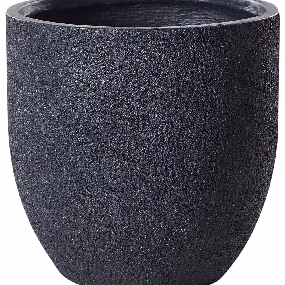 Wyld and Coco Gardenia Round Plant Pot, Grey, Diameter: 46 cm – 2