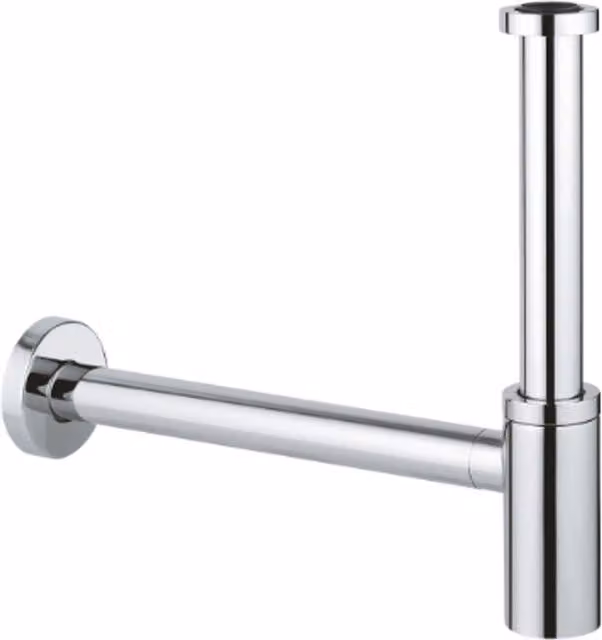 Grohe Bottle Trap Basin Waste in Chrome Grey 28912000